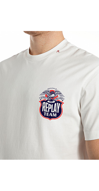 リラックスフィット ヘビーコットンジャージーグラフィック Tシャツ 詳細画像